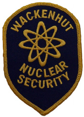 Wackenhut nuclear security uniforms blazer emblem